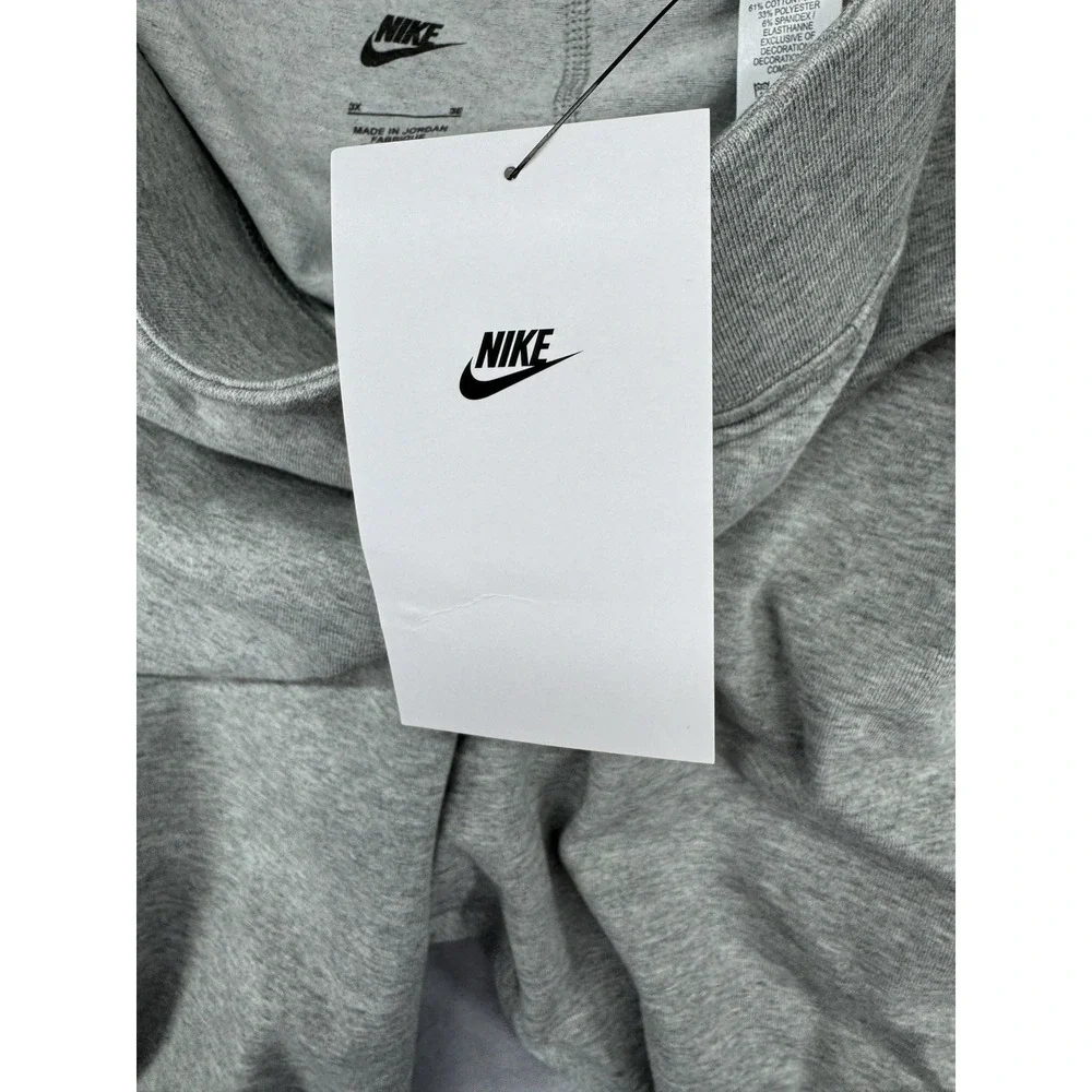 Nike Essential Tight Mid-Rise Leggings 7/8 Gray DM9248-063‎ Women's Size 3XL